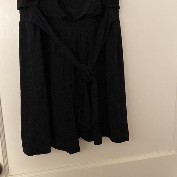 emma and michele black romper with belt size: S - Picture 3 of 8